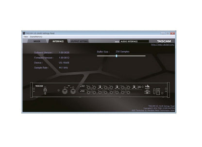 Tascam US-16X08 USB-Audio-/MIDI-Interface