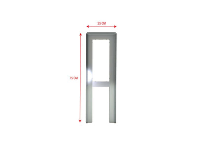 Wentex SET Frame Rahmensystem A Modul, 75x25cm