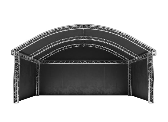 Global Truss Rundbogenbühne 8x6m