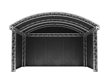 Global Truss Rundbogenbühne 6x4m