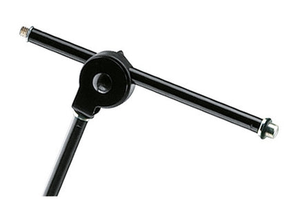 K&M 21430 Overhead Mikrofonstativ mit Schwenkarm, schwarz