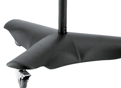 K&M 21430 Overhead Mikrofonstativ mit Schwenkarm, schwarz