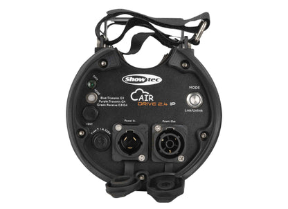 Showtec AirDrive 2.4 IP Wireless DMX Transceiver, schwarz, XLR 5p