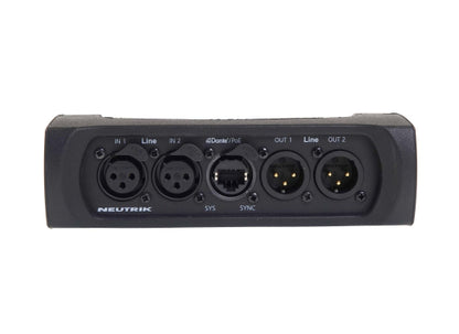 Neutrik NA-2I2O-DLINE Dante Audio Interface, 2x2