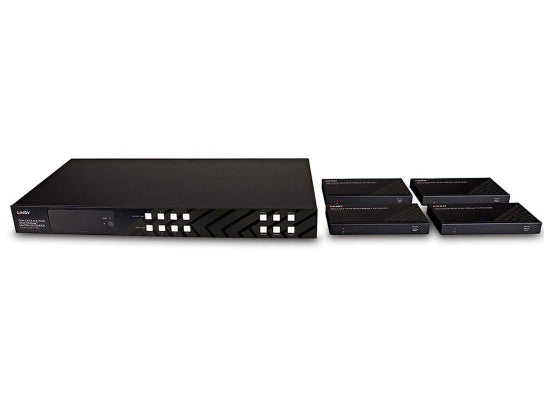 Lindy 38345 Cat.6 HDBaseT Matrix Extender SET, 150m
