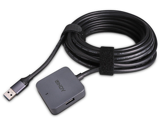 Lindy 43388 USB 3.0 Hub, 4 Port, 5m