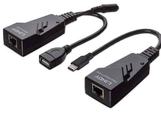 Lindy 43390 USB-C 2.0 Cat.6 Extender Verlängerung 100m