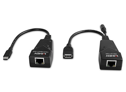 Lindy 43390 USB-C 2.0 Cat.6 Extender Verlängerung 100m
