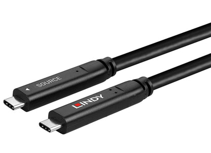 Lindy 43393 Hybrid Video USB-C 3.2 Kabel, 8m