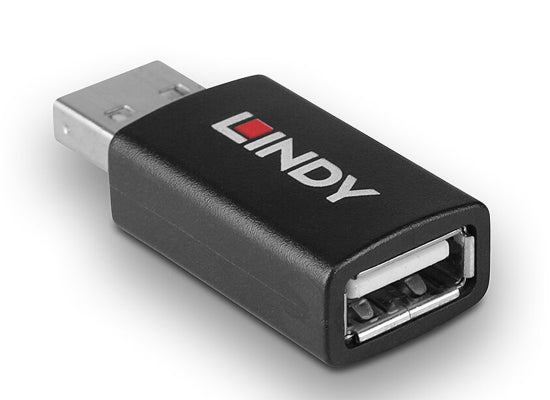 Lindy 71263 USB 2.0 Datenblocker, IN/OUT: USB-A