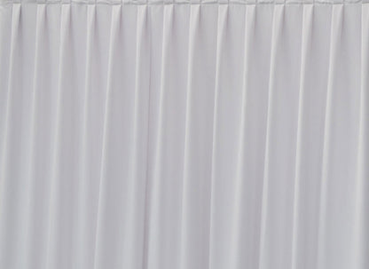 Wentex Pipes & Drapes Vorhang Molton, 3x4m, 300g/m², weiß