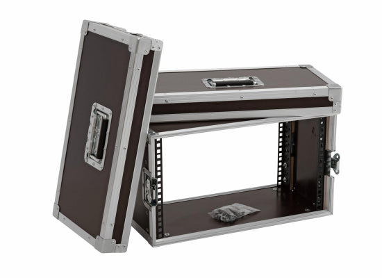 Roadinger Rack Profi Universal Flightcase, schwarz, 6HE