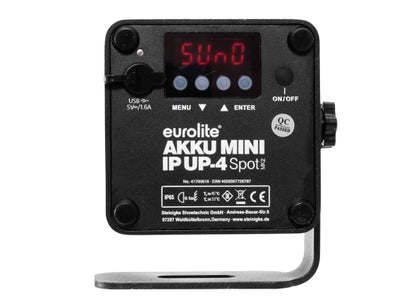 Eurolite Akku Mini IP UP-4 QCL MK2 Outdoor LED Spot, RGBW