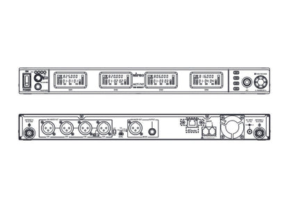 Mipro ACT-747 UHF Empfänger, 4-Kanal, 482-554MHz