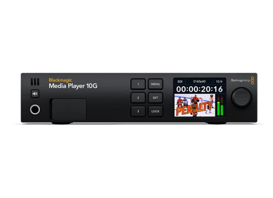 Blackmagic Design Media Player 10G, 12G-SDI, HDMI