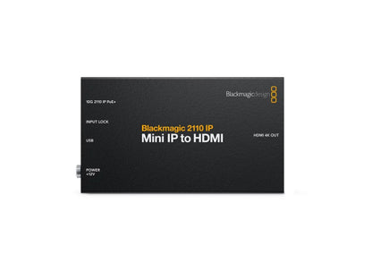 Blackmagic Design 2110 IP Mini IP to HDMI Konverter, IN: RJ45