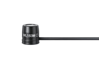 Shure WL183M Lavalier Clipmikrofon, schwarz, TA4F Stecker