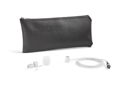 Shure WL183M Lavalier Clipmikrofon, weiß, LEMO