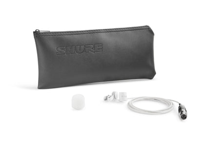 Shure WL183M Lavalier Clipmikrofon, weiß, TA4F Stecker