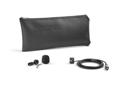 Shure WL184M Lavalier Clipmikrofon, schwarz, Lemo