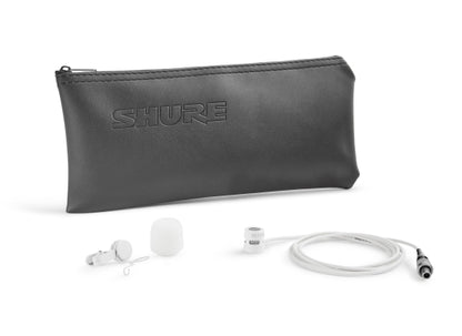 Shure WL184M Lavalier Clipmikrofon, weiß, LEMO