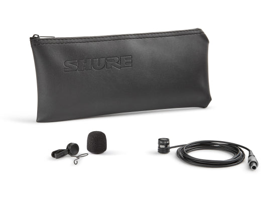 Shure WL185M Lavalier Clipmikrofon, schwarz, Lemo