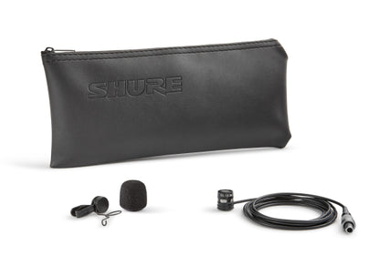 Shure WL185M Lavalier Clipmikrofon, schwarz, Lemo