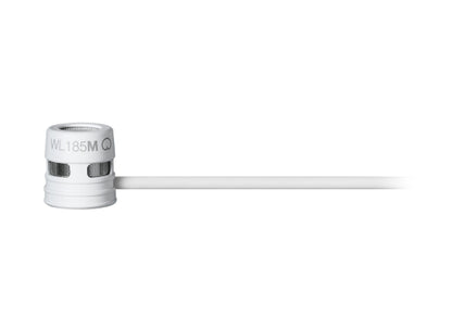 Shure WL185M Lavalier Clipmikrofon, weiß, Lemo