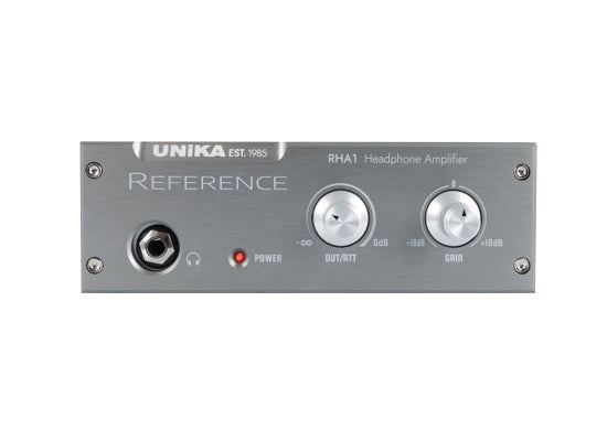 UNiKA RHA-1 Kopfhörerverstärker, 2-Kanal, In: 2x Kombi, OUT: Klinke