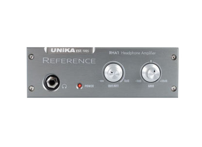 UNiKA RHA-1 Kopfhörerverstärker, 2-Kanal, In: 2x Kombi, OUT: Klinke