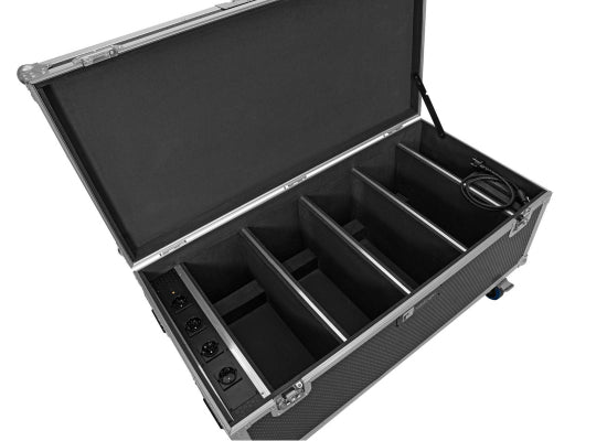 Case für 4x Eurolite Multiflood IP LED Akku Outdoor Fluter