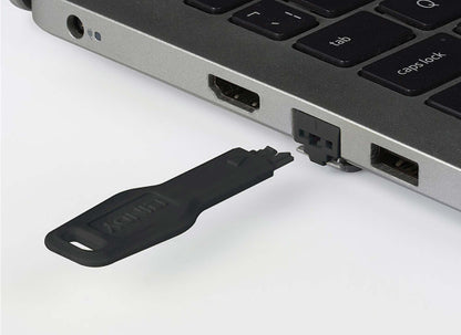 Lindy 47890 Schlüssel für RJ45 Port Schloss, schwarz