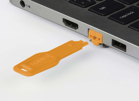 Lindy 47896 Schlüssel für RJ45 Port Schloss, orange