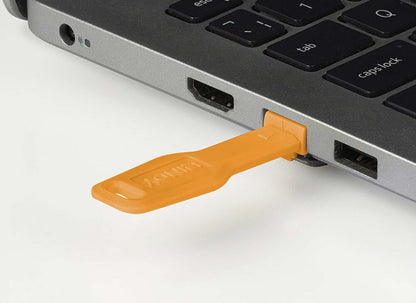 Lindy 47896 Schlüssel für RJ45 Port Schloss, orange