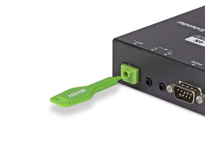 Lindy 47912 SFP Port Schloss 10er SET, grün