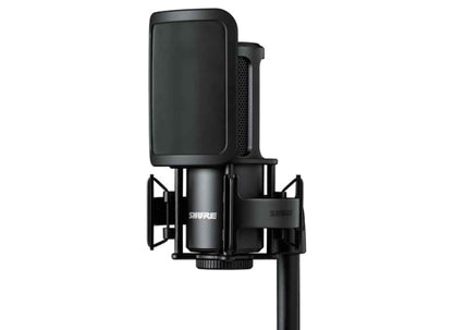 Shure SM4-K-KIT Großmembran Studiomikrofon Kit, schwarz