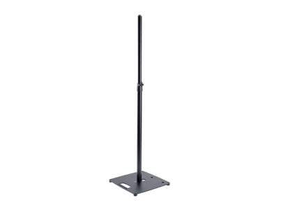 K&M 26729 Boxenstativ mit Stahlplatte, schwarz