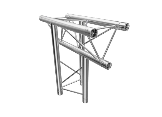 Global Truss F23 T38 T-Stück, 3-Weg Ecke, 0.5m, SILBER, 35x1.6mm