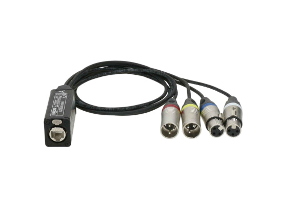 Klotz CLAES-MINI22A CATLink Mini Multicore Adapterkabel, 0.8m