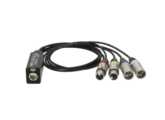 Klotz CLAES-MINI22B CATLink Mini Multicore Adapterkabel, 0.8m
