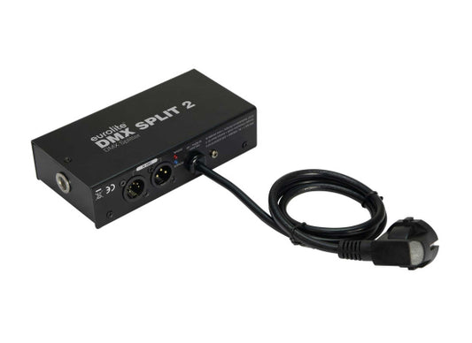 Eurolite DMX Power Splitter 2x2, 2-fach, 19''