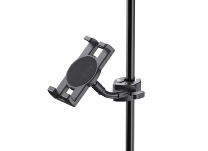K&M 19764 Smartphone / Tablet Halter, Kunststoff, schwarz