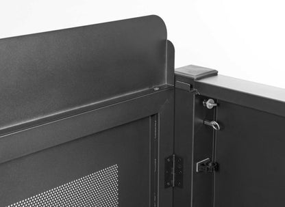Omnitronic BOOZ Event Stand, DJ Tisch, schwarz, 1150x500mm