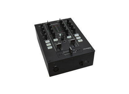 Omnitronic PM-202FX DJ-Mixer / Player, 2-Kanal, schwarz