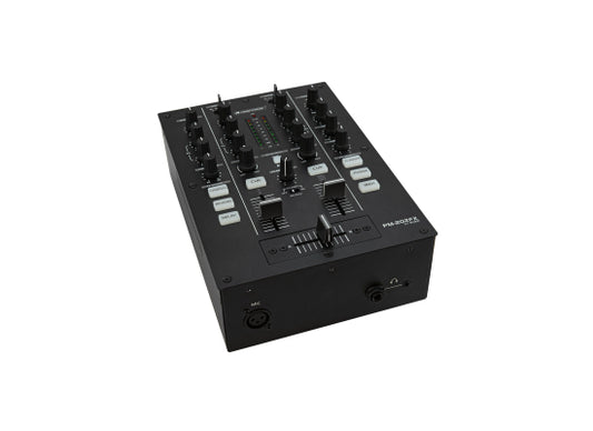 Omnitronic PM-202FX DJ-Mixer / Player, 2-Kanal, schwarz