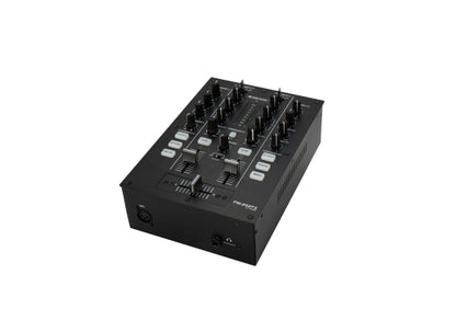 Omnitronic PM-202FX DJ-Mixer / Player, 2-Kanal, schwarz
