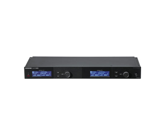 Shure SLXD4Q+ G65 Dante Digital-Empfänger, G65-Band 470-606MHz