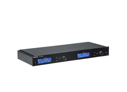 Shure SLXD4Q+ G65 Dante Digital-Empfänger, G65-Band 470-606MHz