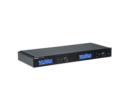 Shure SLXD4Q+ G65 Dante Digital-Empfänger, G65-Band 470-606MHz