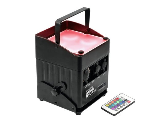 Eurolite AKKU IP UP-4 QCL Spot Tourpack 4er SET